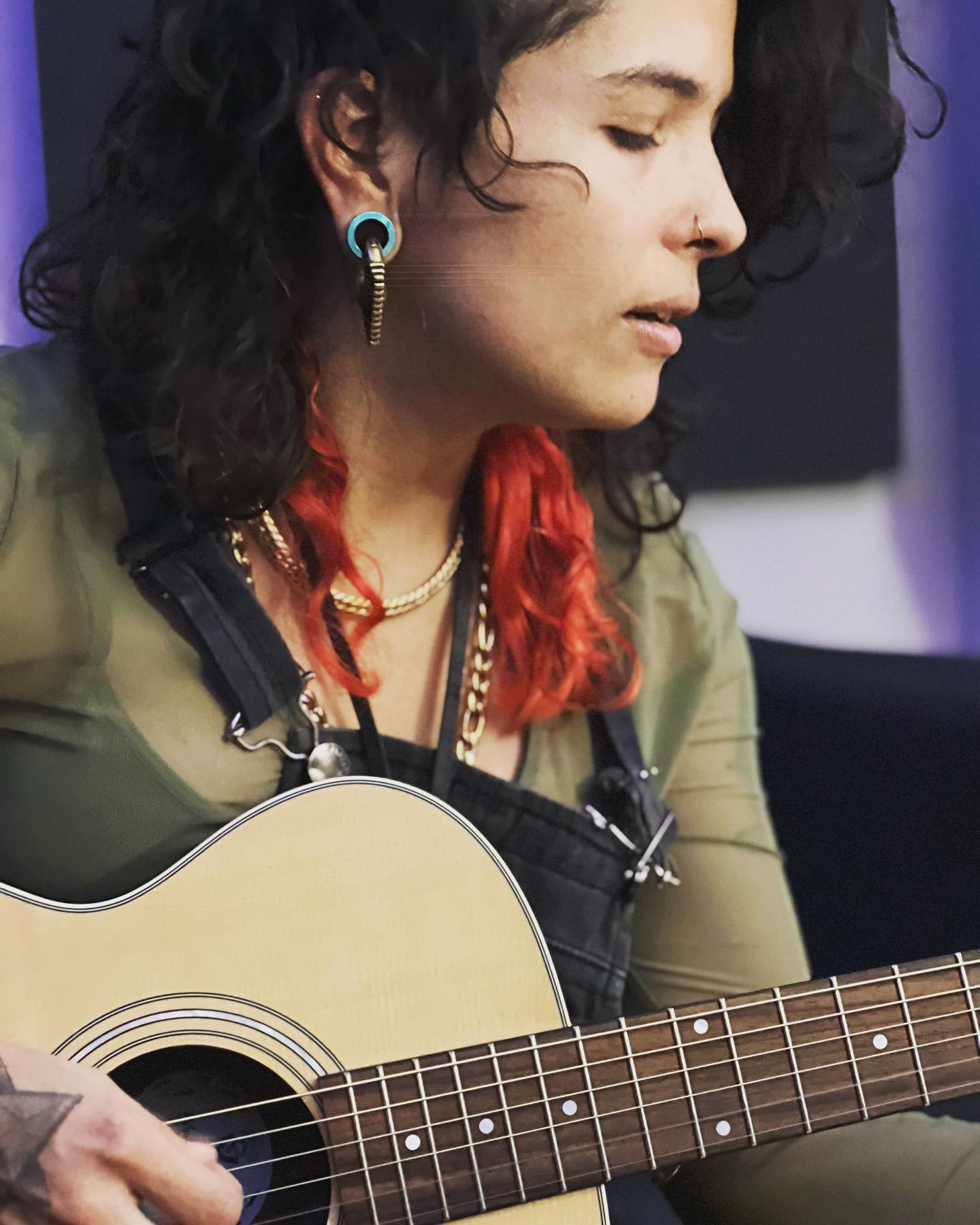Momento en el estudio Capitan Sounds 16