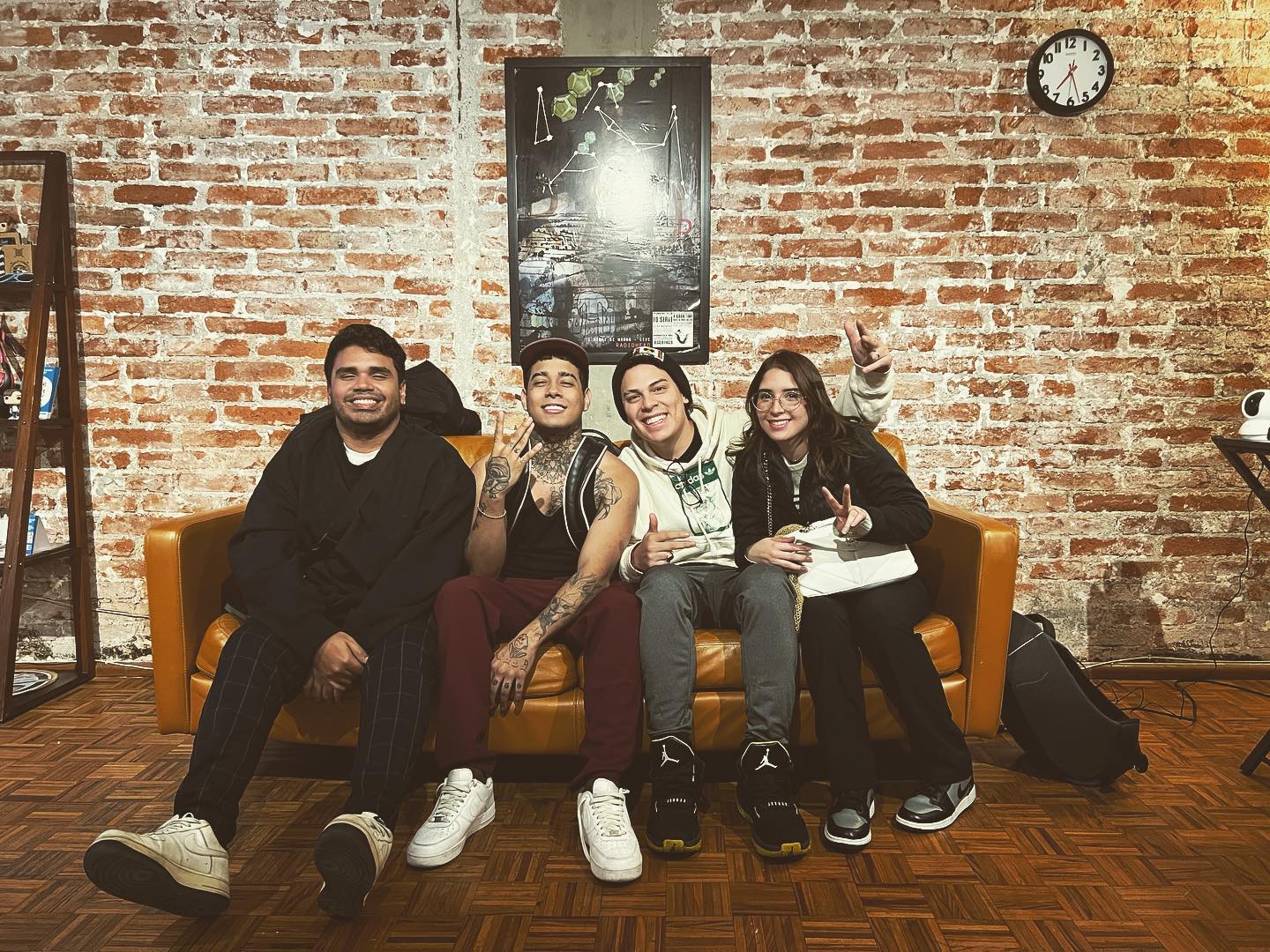 Momento en el estudio Capitan Sounds 14