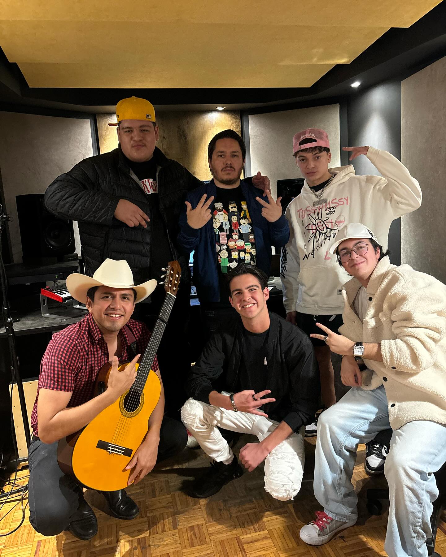 Momento en el estudio Capitan Sounds 22
